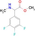 Methyl 2-(methylamino)-2-(3,4,5-trifluorophenyl)acetate