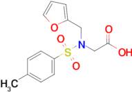 2-[n-(furan-2-ylmethyl)4-methylbenzenesulfonamido]acetic acid