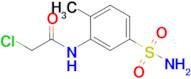 2-Chloro-n-(2-methyl-5-sulfamoylphenyl)acetamide