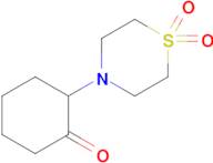 2-(1,1-Dioxido-4-thiomorpholinyl)cyclohexanone