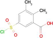 5-(Chlorosulfonyl)-2,3-dimethylbenzoic acid