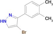 4-Bromo-3-(3,4-dimethylphenyl)-1h-pyrazole