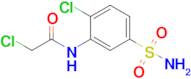 2-Chloro-n-(2-chloro-5-sulfamoylphenyl)acetamide