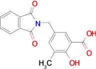 5-[(1,3-Dihydro-1,3-dioxo-2H-isoindol-2-yl)methyl]-2-hydroxy-3-methylbenzoic acid