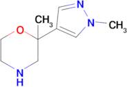 2-Methyl-2-(1-methyl-1h-pyrazol-4-yl)morpholine