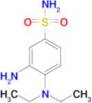 3-Amino-4-(diethylamino)benzene-1-sulfonamide