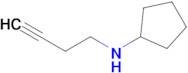 N-3-Butyn-1-ylcyclopentanamine