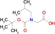 2-{[(tert-butoxy)carbonyl](2-methylpropyl)amino}acetic acid