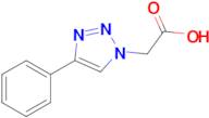 2-(4-Phenyl-1h-1,2,3-triazol-1-yl)acetic acid