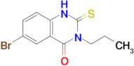 6-bromo-3-propyl-2-sulfanylidene-1,2,3,4-tetrahydroquinazolin-4-one
