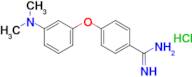 4-[3-(dimethylamino)phenoxy]benzene-1-carboximidamide hydrochloride