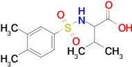 2-(3,4-Dimethylbenzenesulfonamido)-3-methylbutanoic acid