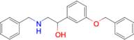 2-(Benzylamino)-1-[3-(benzyloxy)phenyl]ethan-1-ol