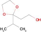 2-[2-(propan-2-yl)-1,3-dioxolan-2-yl]ethan-1-ol