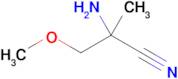 2-Amino-3-methoxy-2-methylpropanenitrile