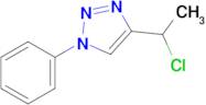 4-(1-Chloroethyl)-1-phenyl-1h-1,2,3-triazole