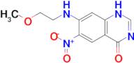 7-[(2-methoxyethyl)amino]-6-nitro-1,4-dihydroquinazolin-4-one