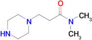 n,n-Dimethyl-3-(piperazin-1-yl)propanamide