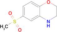 6-Methanesulfonyl-3,4-dihydro-2h-1,4-benzoxazine