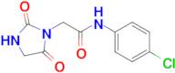 n-(4-chlorophenyl)-2-(2,5-dioxo-1-imidaZolidinyl)acetamide