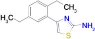 4-(2,5-Diethylphenyl)-1,3-thiazol-2-amine