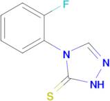 4-(2-fluorophenyl)-4,5-dihydro-1H-1,2,4-triazole-5-thione