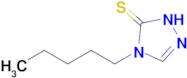 4-pentyl-4,5-dihydro-1H-1,2,4-triazole-5-thione