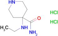 4-(Ethylamino)piperidine-4-carboxamide dihydrochloride