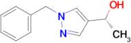 (1r)-1-(1-Benzyl-1h-pyrazol-4-yl)ethan-1-ol