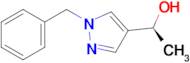 (1s)-1-(1-Benzyl-1h-pyrazol-4-yl)ethan-1-ol