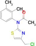 n-[4-(chloromethyl)-1,3-thiazol-2-yl]-n-(2,3-dimethylphenyl)acetamide