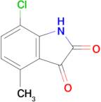 7-Chloro-4-methyl-2,3-dihydro-1h-indole-2,3-dione