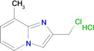 2-(Chloromethyl)-8-methylimidazo[1,2-a]pyridine hydrochloride