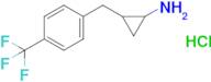 2-{[4-(trifluoromethyl)phenyl]methyl}cyclopropan-1-amine hydrochloride