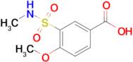 4-Methoxy-3-(methylsulfamoyl)benzoic acid