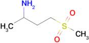 4-Methanesulfonylbutan-2-amine