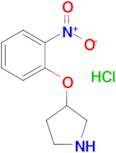 3-(2-Nitrophenoxy)pyrrolidine hydrochloride