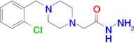 2-{4-[(2-chlorophenyl)methyl]piperazin-1-yl}acetohydrazide