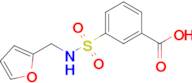 3-[(furan-2-ylmethyl)sulfamoyl]benzoic acid