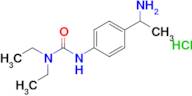 1-[4-(1-aminoethyl)phenyl]-3,3-diethylurea hydrochloride