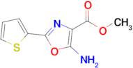 Methyl 5-amino-2-(thiophen-2-yl)-1,3-oxazole-4-carboxylate