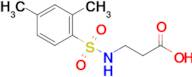 3-(2,4-Dimethylbenzenesulfonamido)propanoic acid