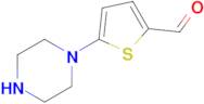 5-(Piperazin-1-yl)thiophene-2-carbaldehyde