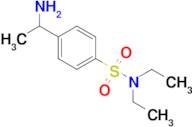 4-(1-Aminoethyl)-n,n-diethylbenzene-1-sulfonamide