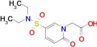 2-[5-(diethylsulfamoyl)-2-oxo-1,2-dihydropyridin-1-yl]acetic acid