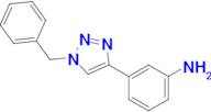 3-(1-Benzyl-1h-1,2,3-triazol-4-yl)aniline