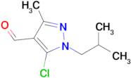 5-Chloro-3-methyl-1-(2-methylpropyl)-1h-pyrazole-4-carbaldehyde