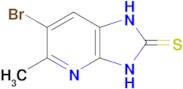 6-bromo-5-methyl-1H,2H,3H-imidazo[4,5-b]pyridine-2-thione
