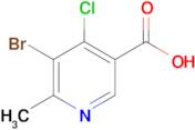 5-Bromo-4-chloro-6-methylpyridine-3-carboxylic acid