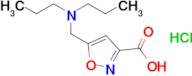 5-[(dipropylamino)methyl]-1,2-oxazole-3-carboxylic acid hydrochloride